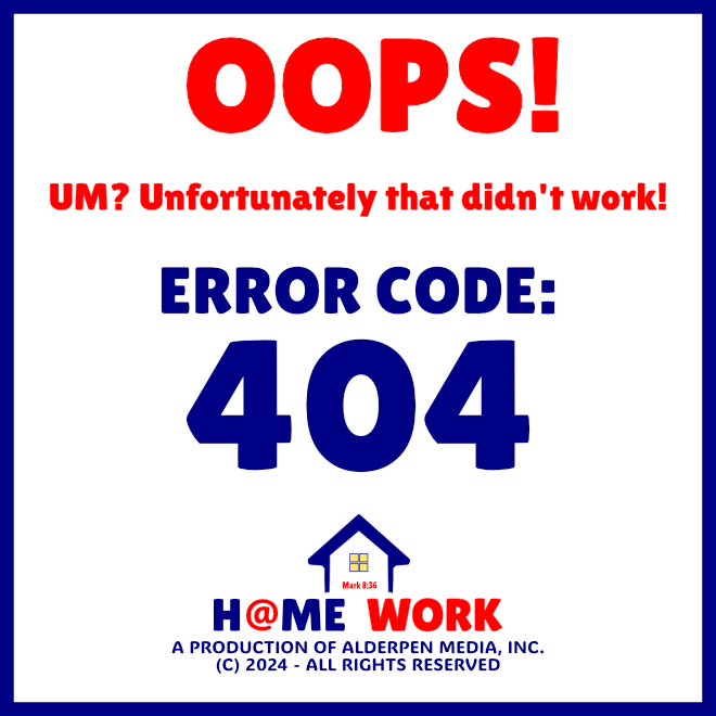 404 Error Page Image